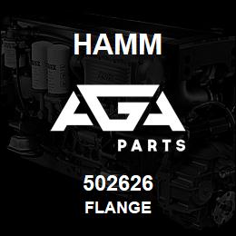 502626 Hamm FLANGE | AGA Parts