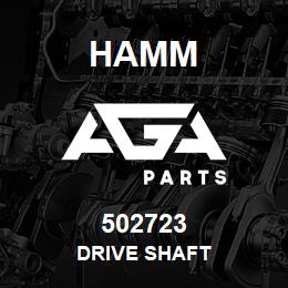 502723 Hamm DRIVE SHAFT | AGA Parts