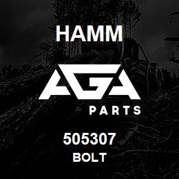 505307 Hamm BOLT | AGA Parts