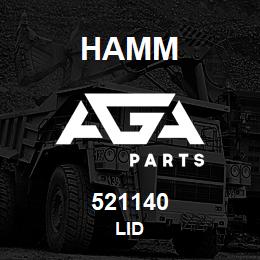 521140 Hamm LID | AGA Parts