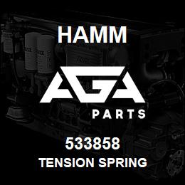 533858 Hamm TENSION SPRING | AGA Parts