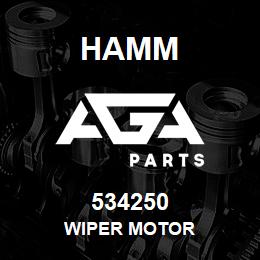 534250 Hamm WIPER MOTOR | AGA Parts