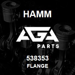 538353 Hamm FLANGE | AGA Parts