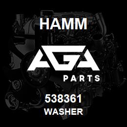 538361 Hamm WASHER | AGA Parts