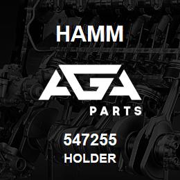 547255 Hamm HOLDER | AGA Parts