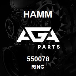 550078 Hamm RING | AGA Parts