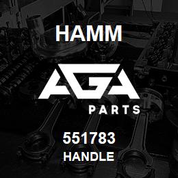 551783 Hamm HANDLE | AGA Parts