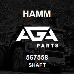 567558 Hamm SHAFT | AGA Parts