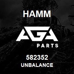 582352 Hamm UNBALANCE | AGA Parts