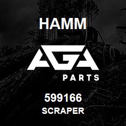 599166 Hamm SCRAPER | AGA Parts