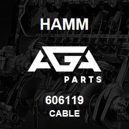 606119 Hamm CABLE | AGA Parts