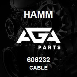 606232 Hamm CABLE | AGA Parts