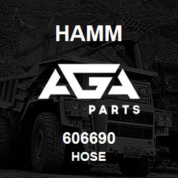 606690 Hamm HOSE | AGA Parts