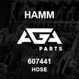 607441 Hamm HOSE | AGA Parts