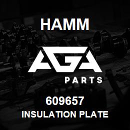 609657 Hamm INSULATION PLATE | AGA Parts