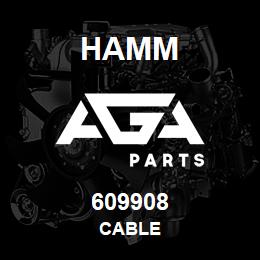 609908 Hamm CABLE | AGA Parts