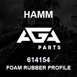 614154 Hamm FOAM RUBBER PROFILE | AGA Parts