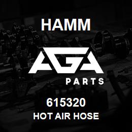 615320 Hamm HOT AIR HOSE | AGA Parts