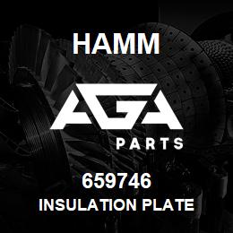 659746 Hamm INSULATION PLATE | AGA Parts