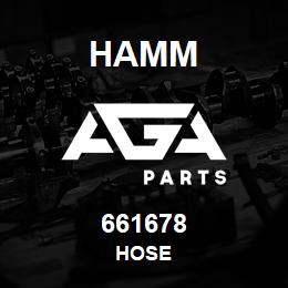 661678 Hamm HOSE | AGA Parts