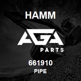 661910 Hamm PIPE | AGA Parts