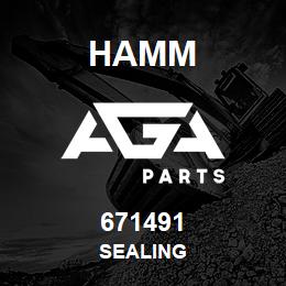 671491 Hamm SEALING | AGA Parts