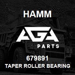 679891 Hamm TAPER ROLLER BEARING | AGA Parts