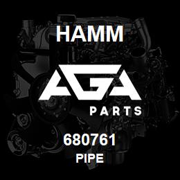 680761 Hamm PIPE | AGA Parts