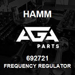 692721 Hamm FREQUENCY REGULATOR | AGA Parts