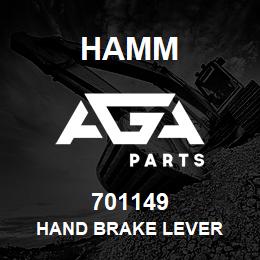 701149 Hamm HAND BRAKE LEVER | AGA Parts