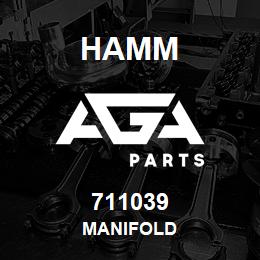 711039 Hamm MANIFOLD | AGA Parts