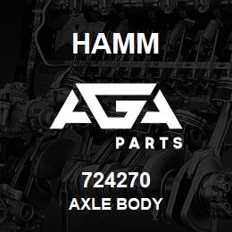 724270 Hamm AXLE BODY | AGA Parts