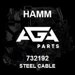 732192 Hamm STEEL CABLE | AGA Parts