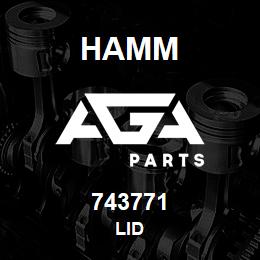 743771 Hamm LID | AGA Parts