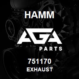 751170 Hamm EXHAUST | AGA Parts