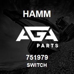 751979 Hamm SWITCH | AGA Parts