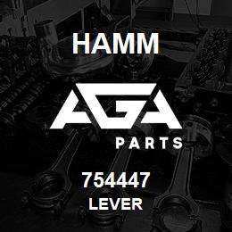 754447 Hamm LEVER | AGA Parts