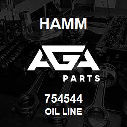 754544 Hamm OIL LINE | AGA Parts