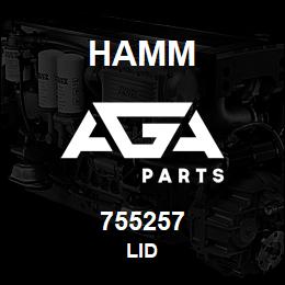 755257 Hamm LID | AGA Parts