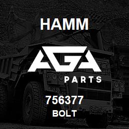 756377 Hamm BOLT | AGA Parts