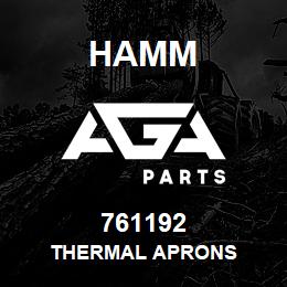 761192 Hamm THERMAL APRONS | AGA Parts