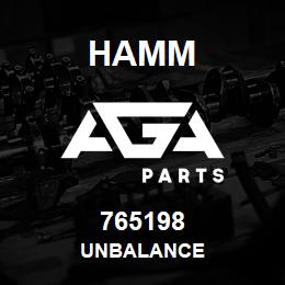 765198 Hamm UNBALANCE | AGA Parts