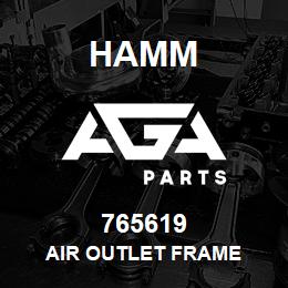 765619 Hamm AIR OUTLET FRAME | AGA Parts