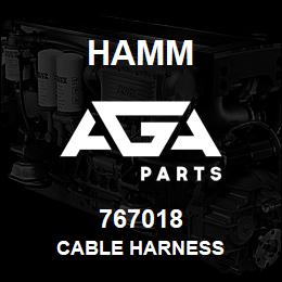 767018 Hamm CABLE HARNESS | AGA Parts