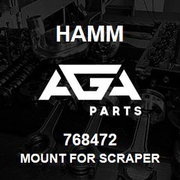 768472 Hamm MOUNT FOR SCRAPER | AGA Parts