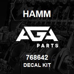 768642 Hamm DECAL KIT | AGA Parts