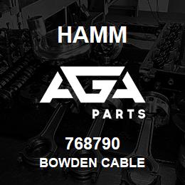 768790 Hamm BOWDEN CABLE | AGA Parts