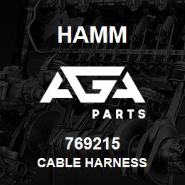 769215 Hamm CABLE HARNESS | AGA Parts