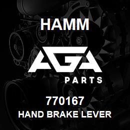 770167 Hamm HAND BRAKE LEVER | AGA Parts