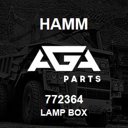 772364 Hamm LAMP BOX | AGA Parts